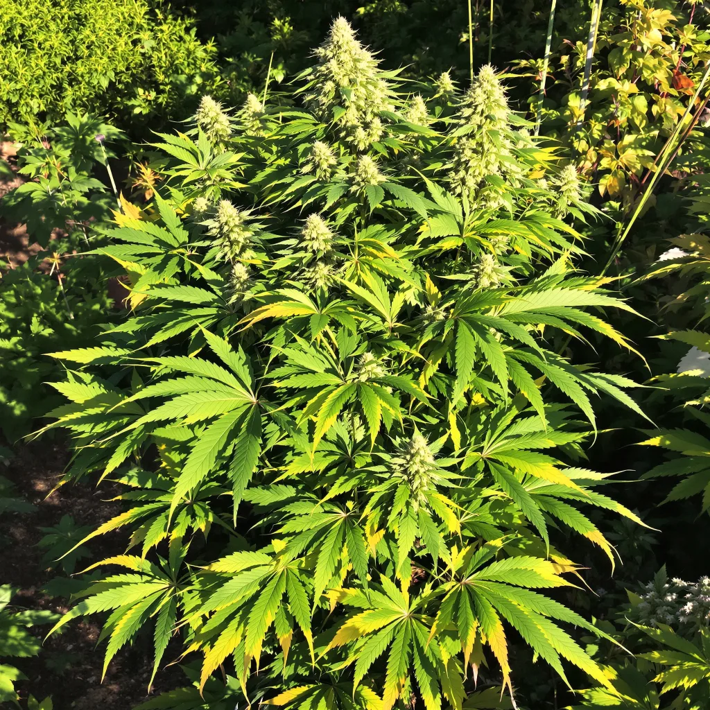 Peyote Cookies 70% Indica / 30% Sativa — Blüte mit sichtbaren Trichomen