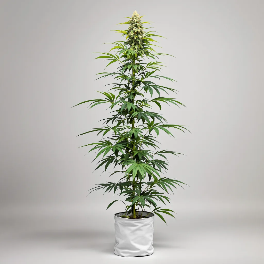 Pine Cannabisblüte Nahaufnahme mit luftige limonengrüne Struktur
