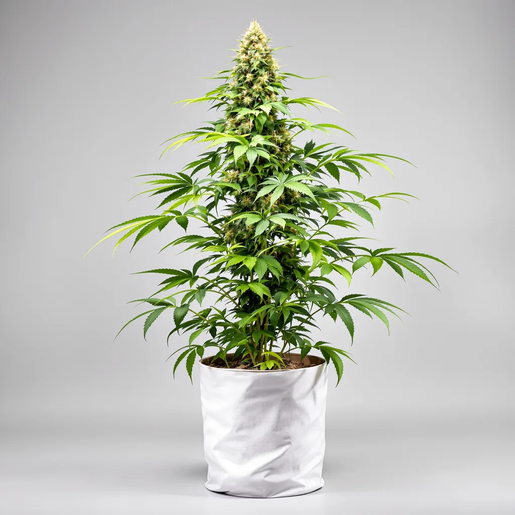 Pineapple Purple Skunk Cannabisblüte Nahaufnahme mit dichte waldgrüne Nugs