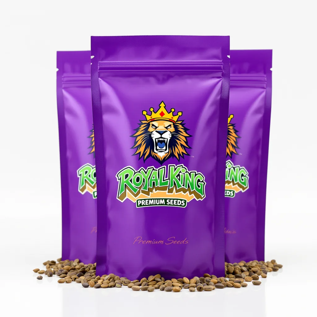 Pineapple Thai 50% Indica / 100% Sativa — Blüte mit sichtbaren Trichomen