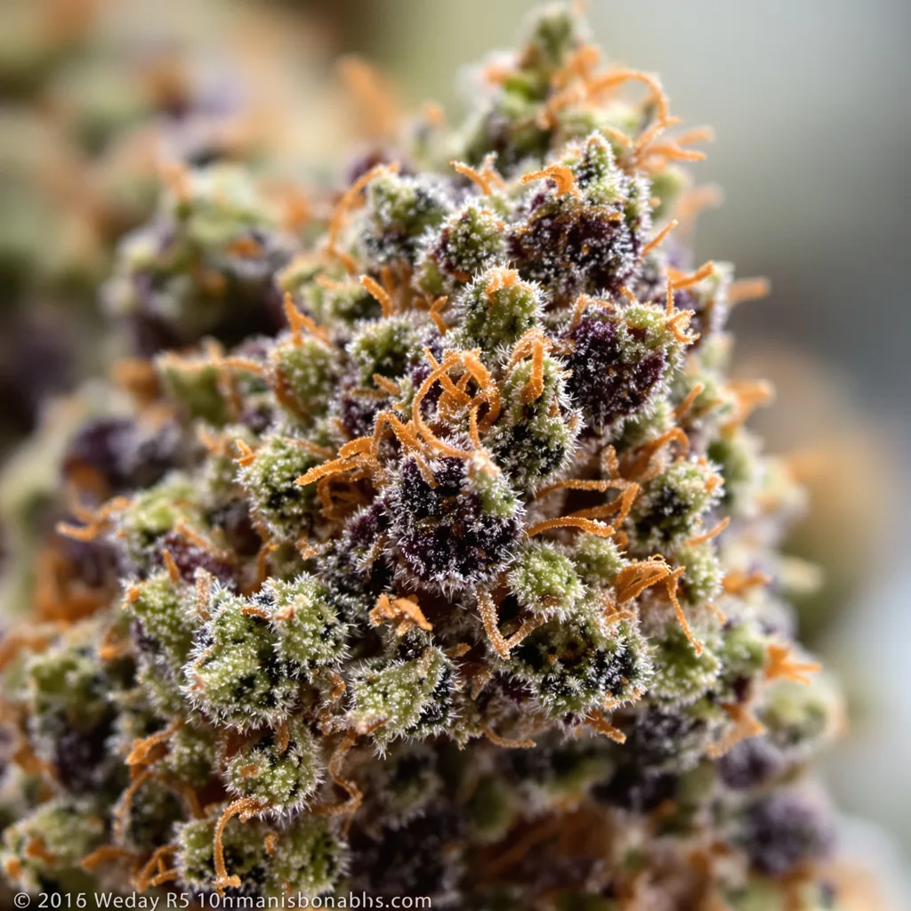 Pink Bubba Cannabispflanze in der Blütephase — 60-100 cm automatisch blühend