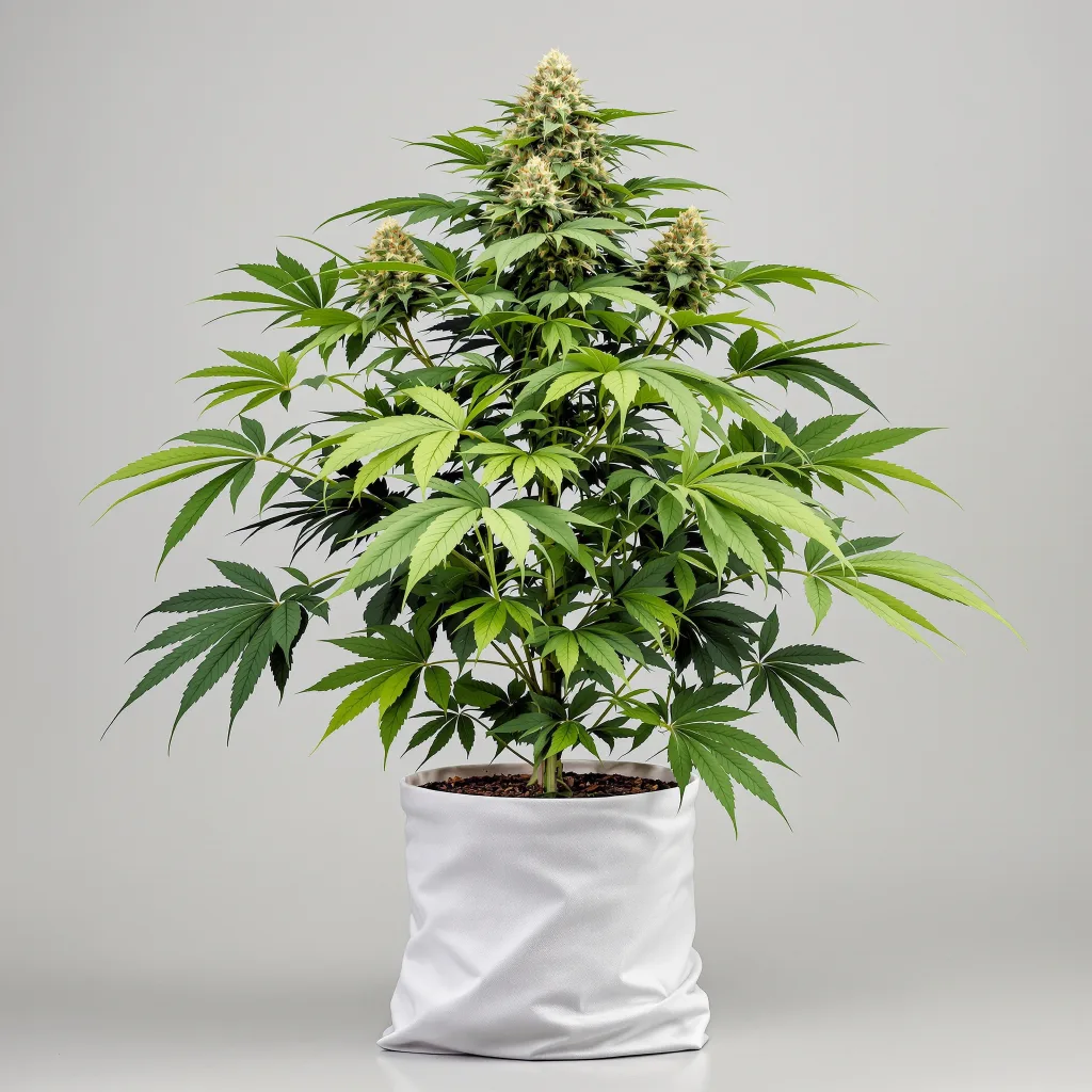 Pink Champagne Cannabisblüte Nahaufnahme mit dichte violett getönte Kelche