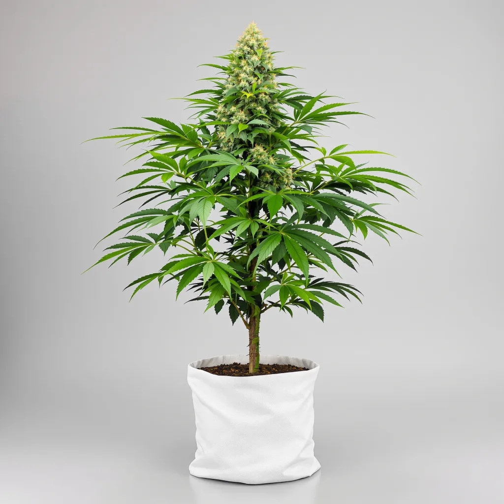 Platinum Bubba Kush Cannabisblüte Nahaufnahme mit dichte violett getönte Kelche