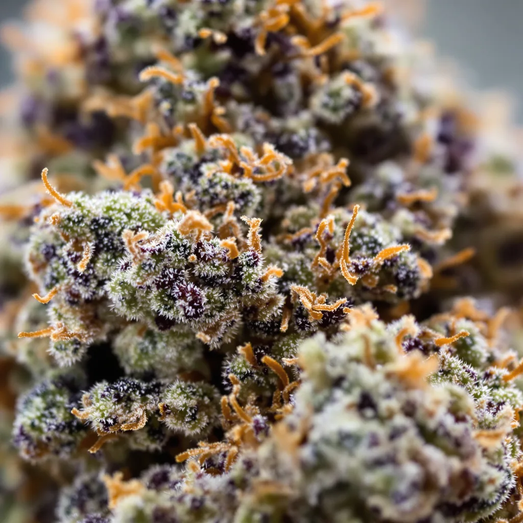 Platinum Bubba Kush Cannabispflanze in der Blütephase — 60-100 cm automatisch blühend