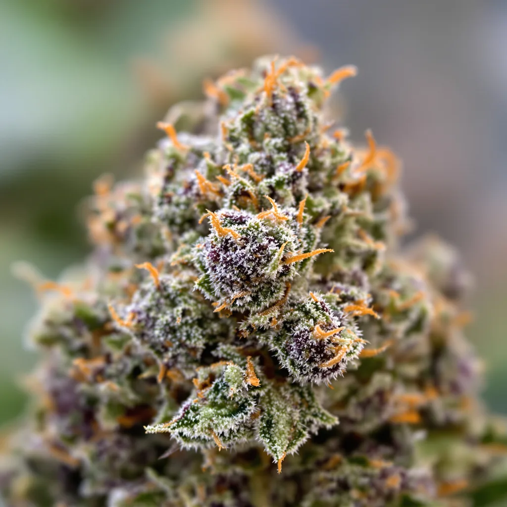 Platinum Purple Kush Cannabispflanze in der Blütephase — 90-130 cm feminisiert