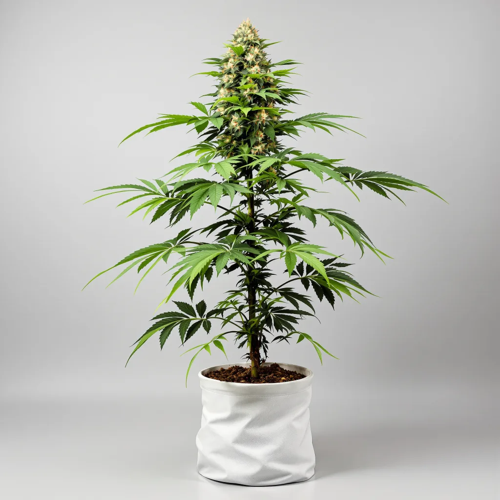 Puna Budder Cannabisblüte Nahaufnahme mit dichte violett getönte Kelche