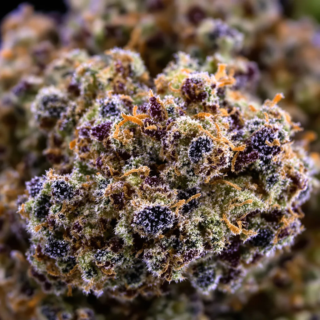 Puna Budder Cannabispflanze in der Blütephase — 60-100 cm automatisch blühend