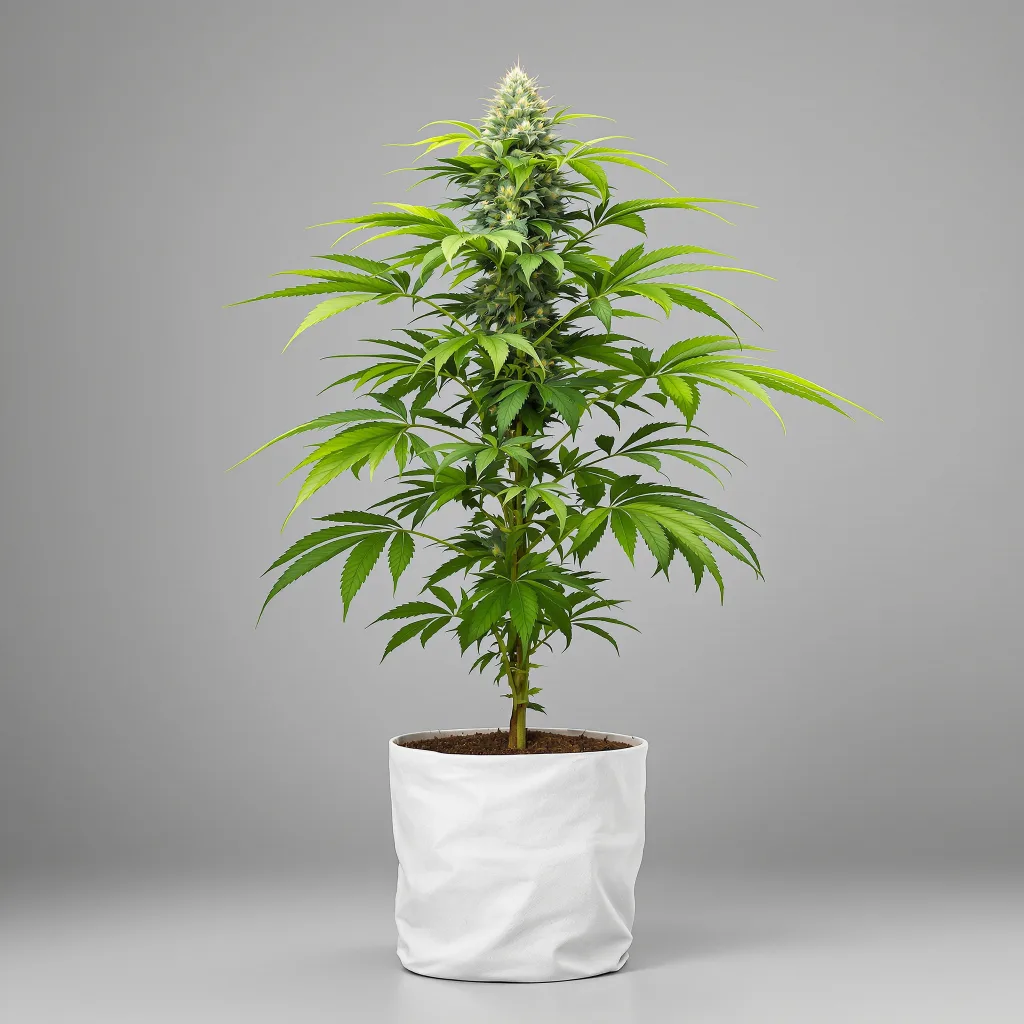 Pure Afghan Cannabisblüte Nahaufnahme mit dichte violett getönte Kelche