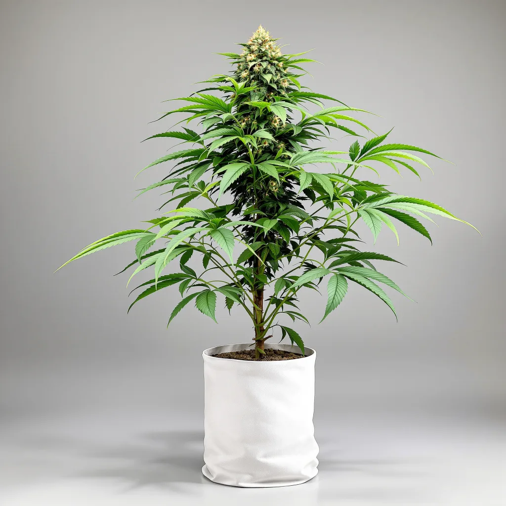 Purple Berry Cannabisblüte Nahaufnahme mit dichte violett getönte Kelche