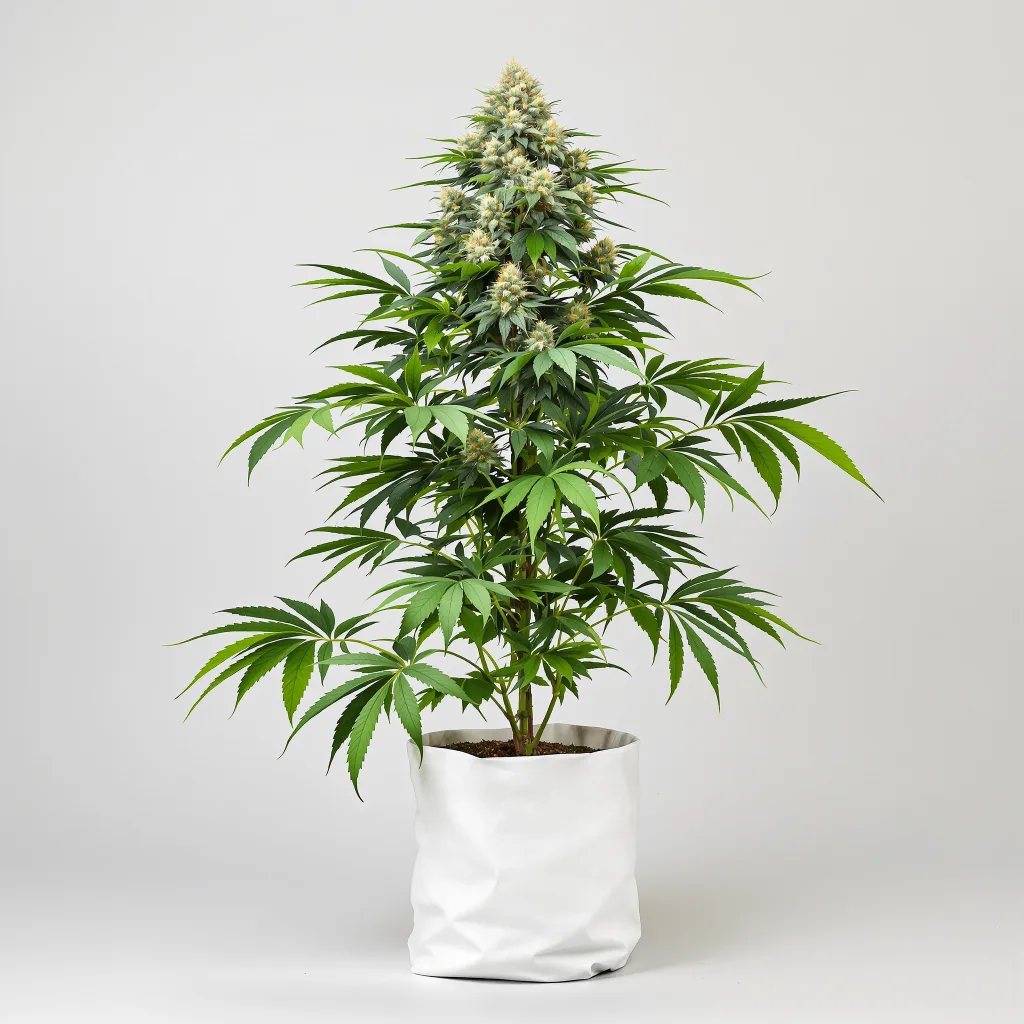 Purple Candy Cannabisblüte Nahaufnahme mit dichte violett getönte Kelche