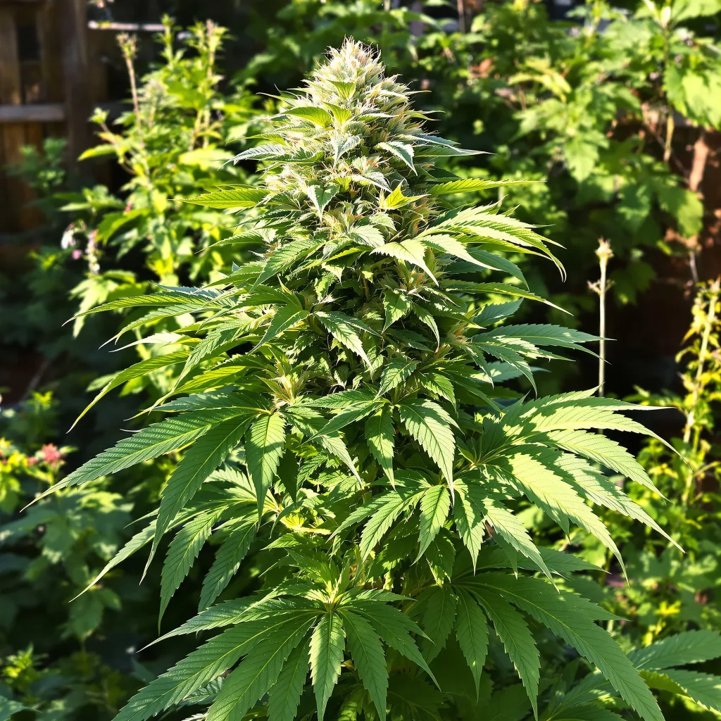 Purple Candy 77% Indica / 23% Sativa — Blüte mit sichtbaren Trichomen