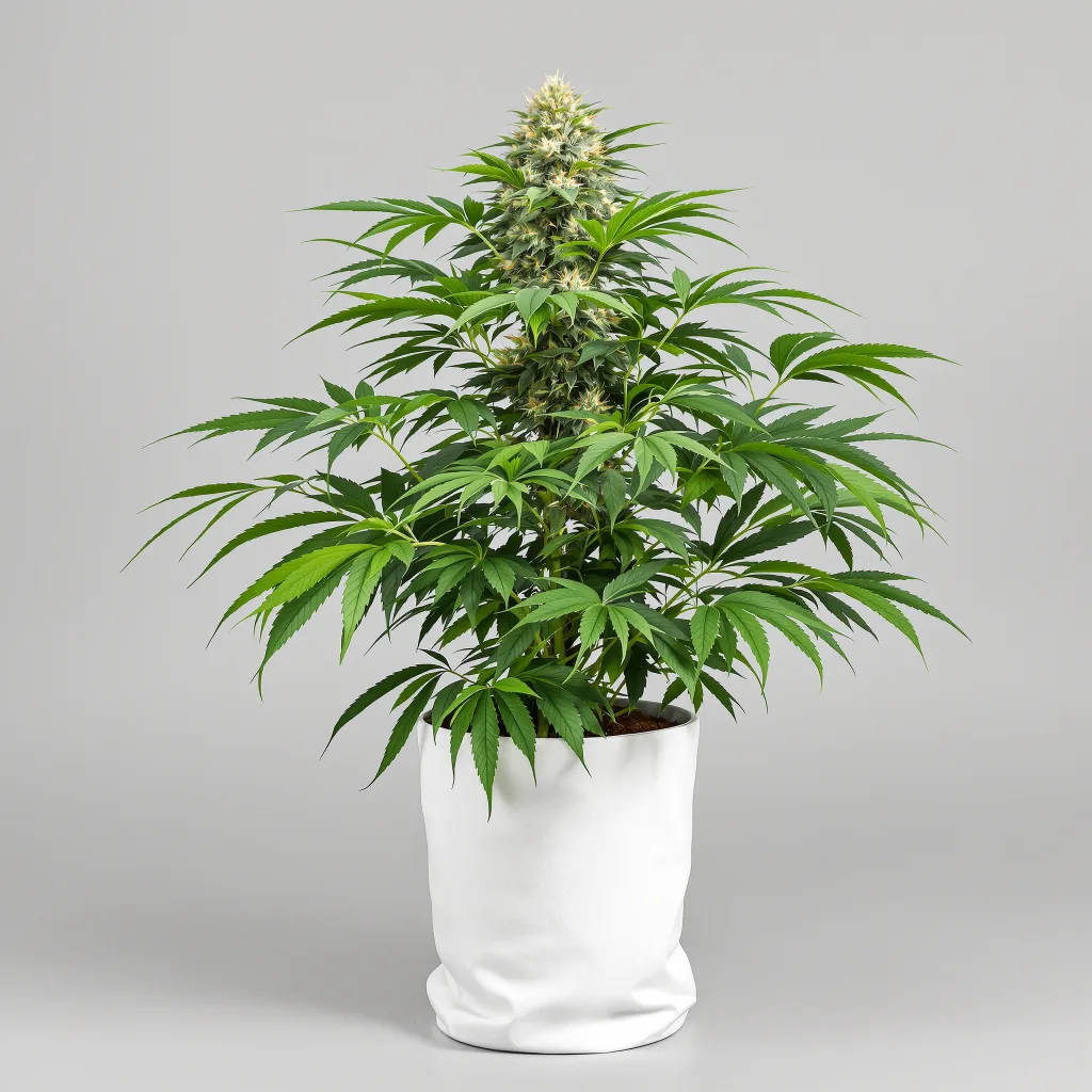 Purple Monkey Balls Cannabisblüte Nahaufnahme mit dichte violett getönte Kelche