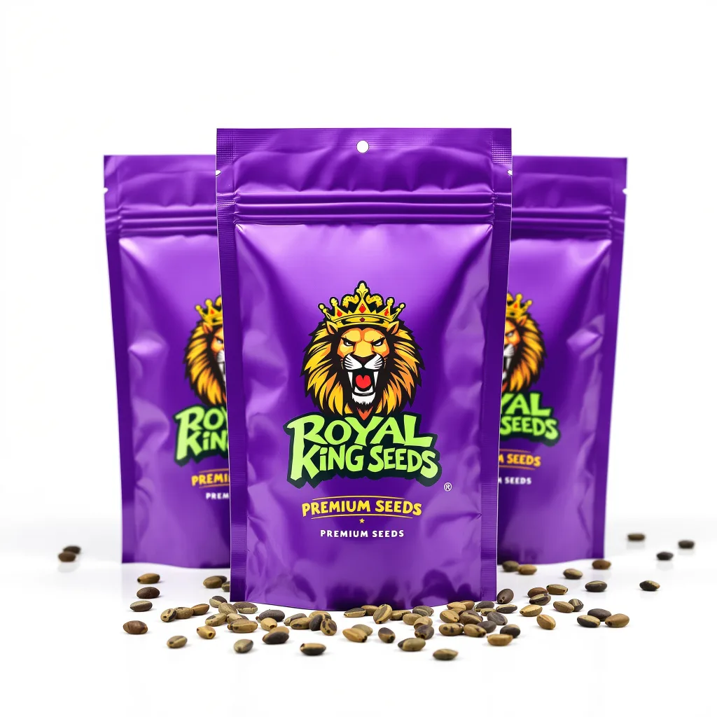 Purple Monkey Balls 68% Indica / 32% Sativa — Blüte mit sichtbaren Trichomen