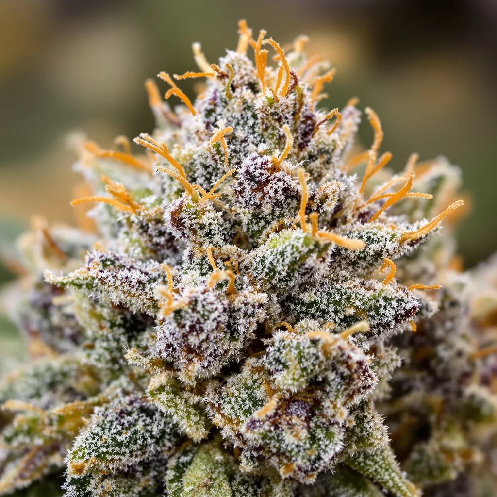 Purple Trainwreck Cannabispflanze in der Blütephase — 120-180 cm feminisiert