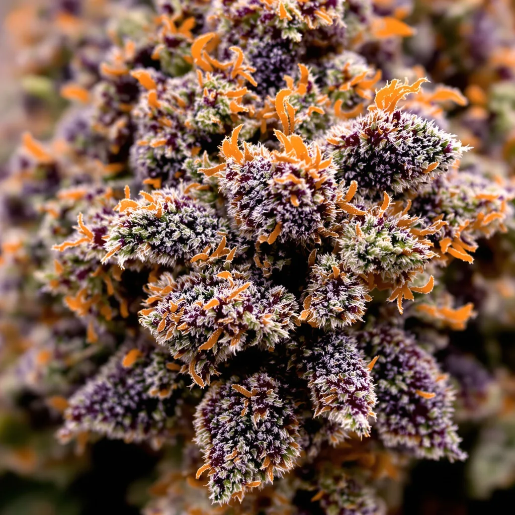 Purple Urkle Cannabispflanze in der Blütephase — 90-130 cm feminisiert