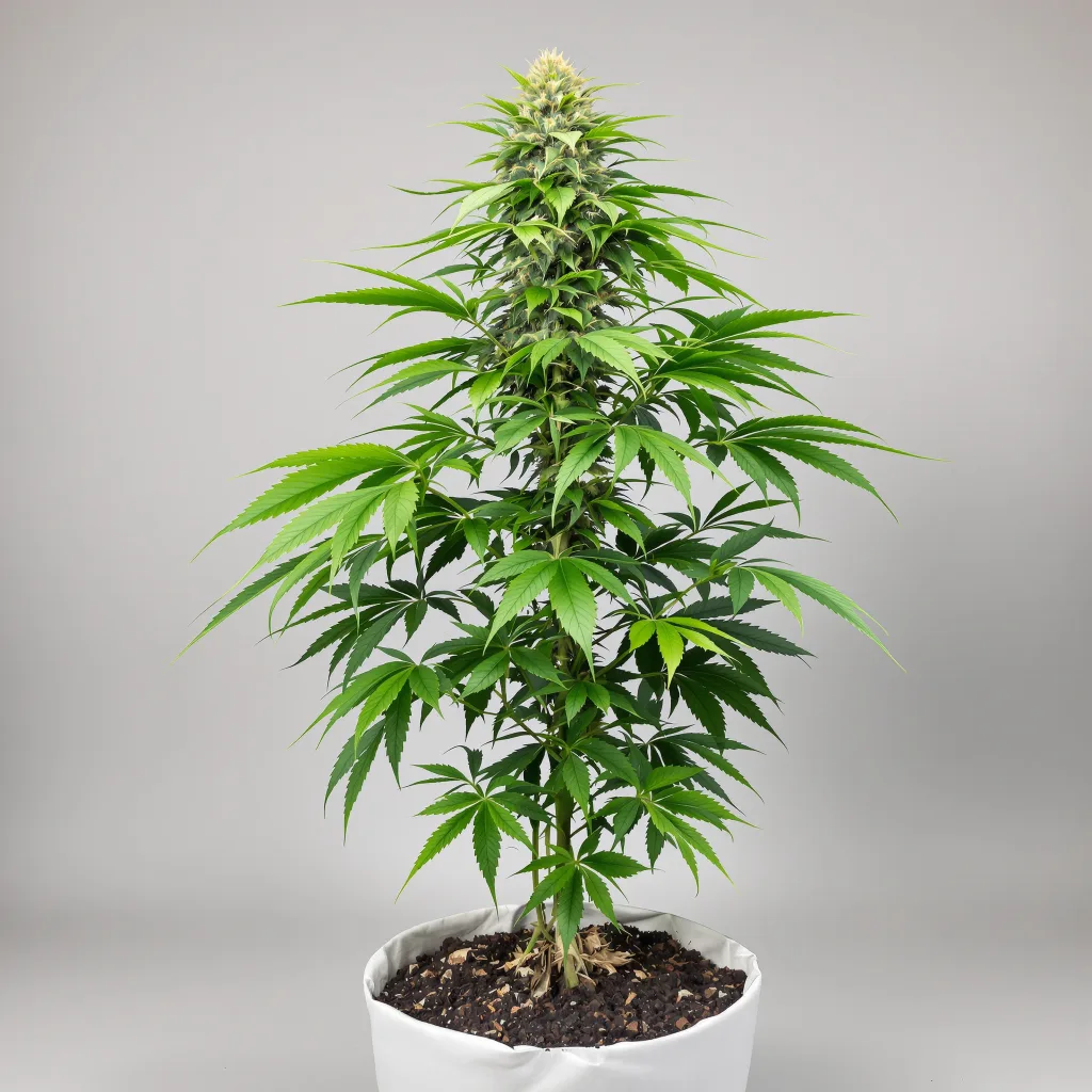 Querkle Cannabisblüte Nahaufnahme mit dichte violett getönte Kelche