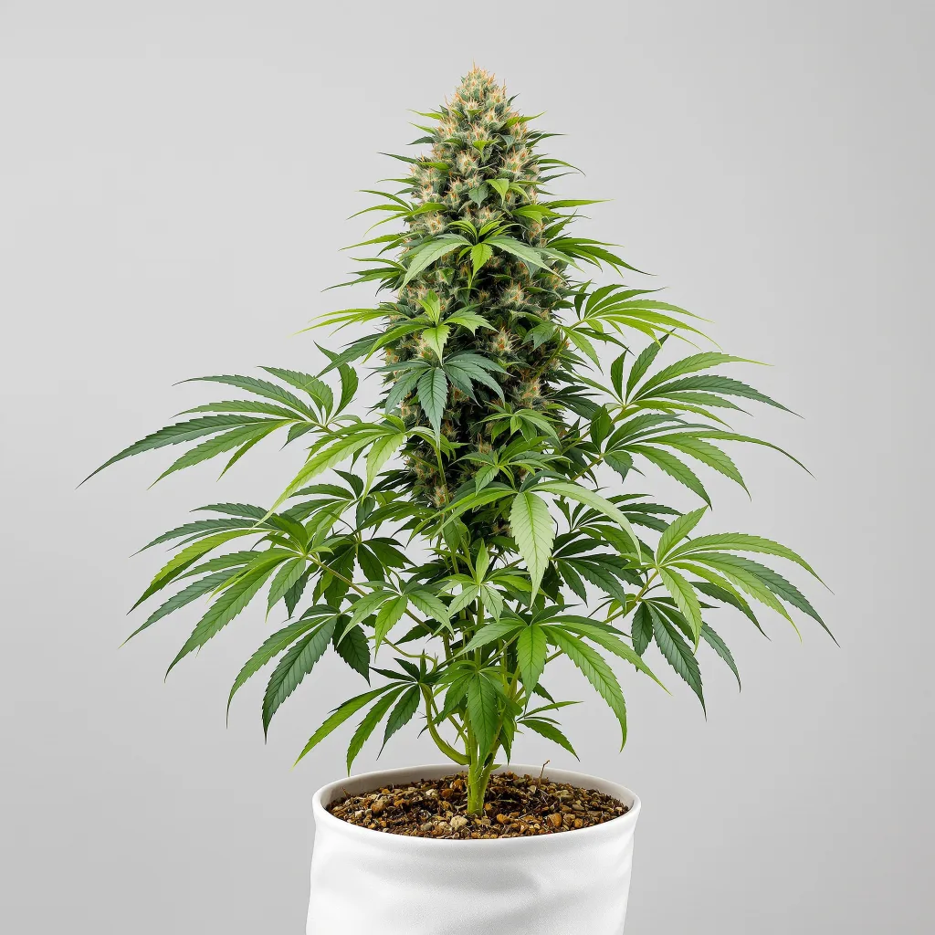 Rainbow Glue Cannabisblüte Nahaufnahme mit dichte violett getönte Kelche