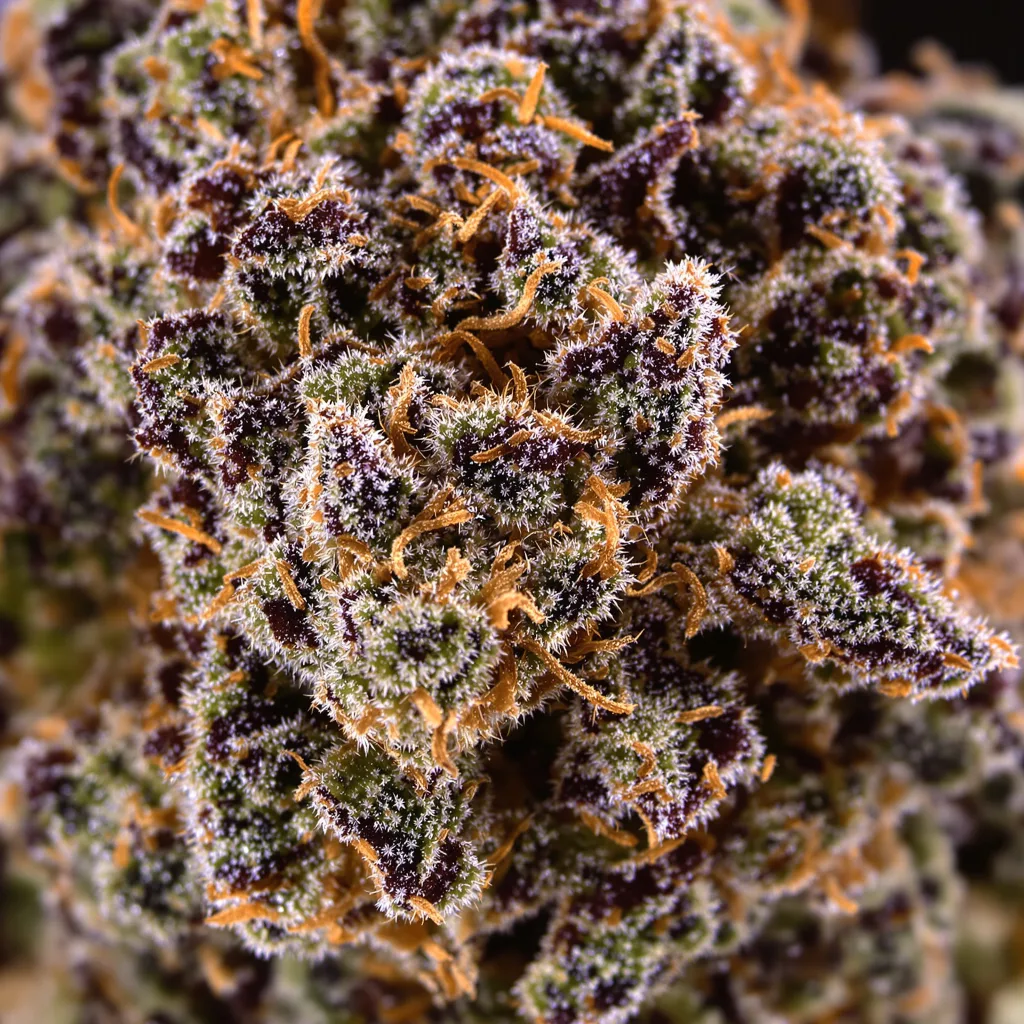 Rainbow Jones Cannabispflanze in der Blütephase — 60-100 cm automatisch blühend