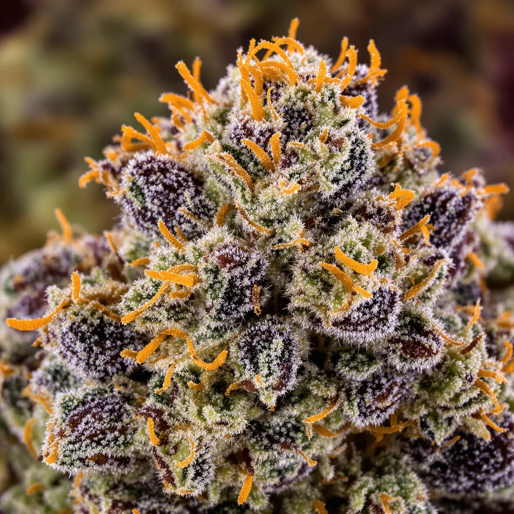 Raisinberry Cannabispflanze in der Blütephase — 60-100 cm automatisch blühend