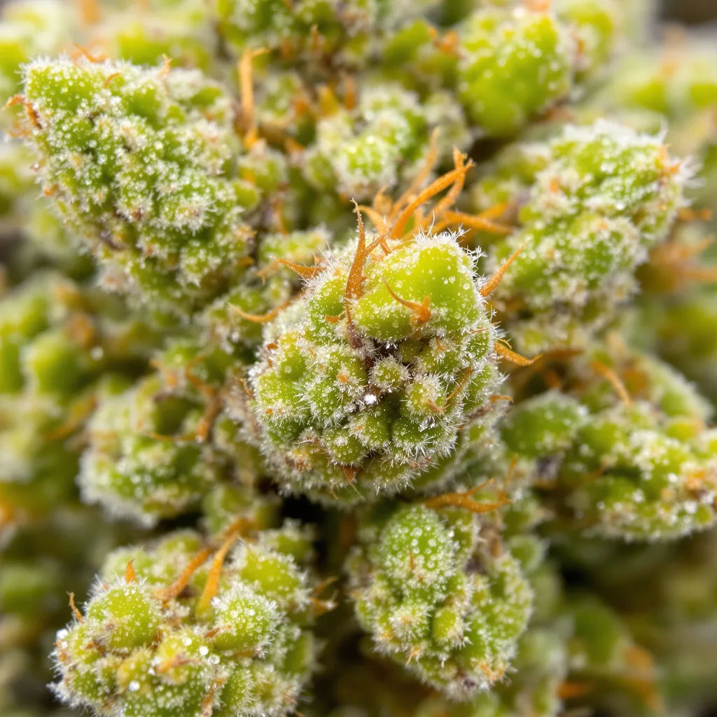 Red Congolese Cannabispflanze in der Blütephase — 60-100 cm automatisch blühend