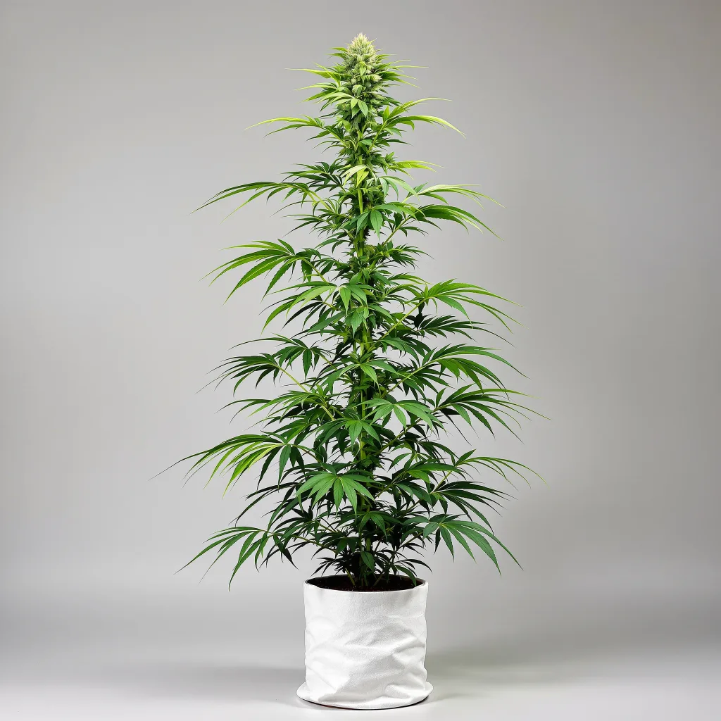 Red Headed Stranger Cannabisblüte Nahaufnahme mit luftige limonengrüne Struktur