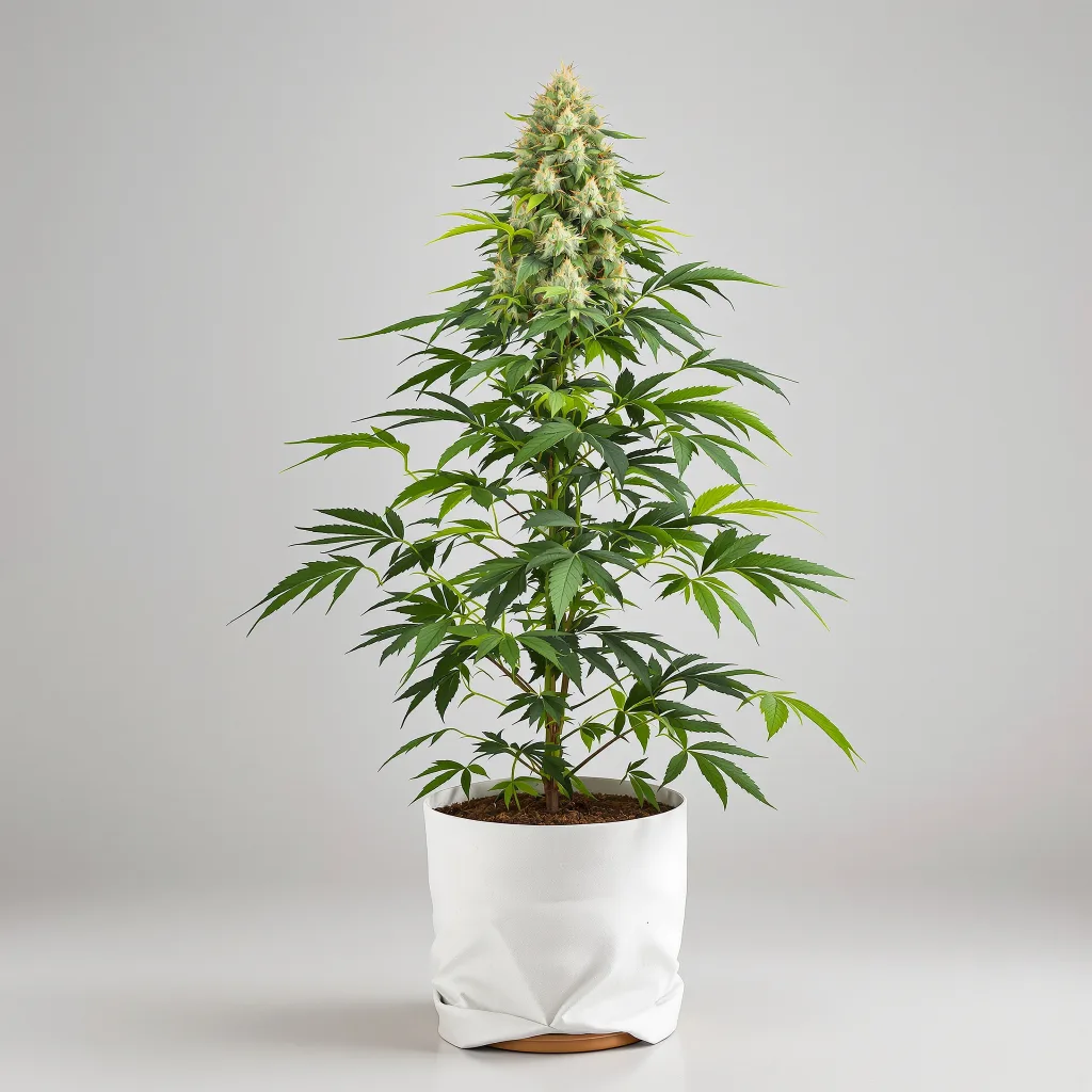 Ringos Gift CBD Cannabisblüte Nahaufnahme mit helle Blüte mit niedrigem Harzgehalt