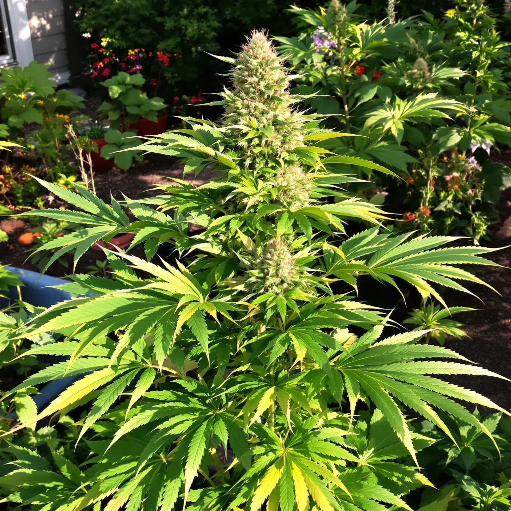 Rose Bud 89% Indica / 11% Sativa — Blüte mit sichtbaren Trichomen