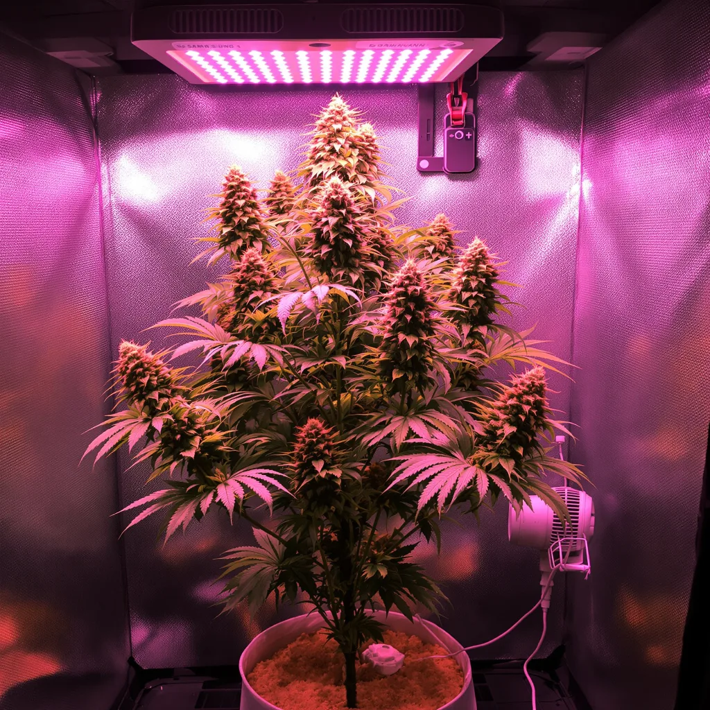Runtz 40% Indica / 60% Sativa — Blüte mit sichtbaren Trichomen