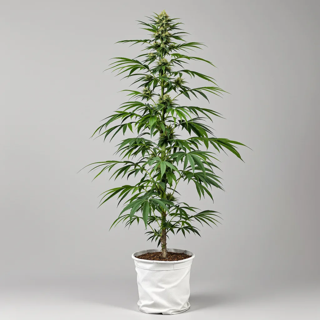 Sage N Sour Cannabisblüte Nahaufnahme mit luftige limonengrüne Struktur