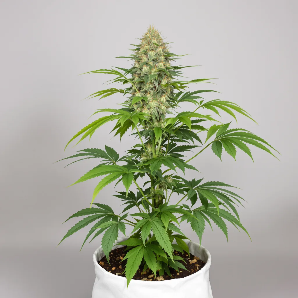 Skywalker Alien Cannabisblüte Nahaufnahme mit dichte violett getönte Kelche