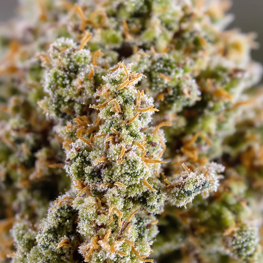 Smelliot Cannabispflanze in der Blütephase — 60-100 cm automatisch blühend