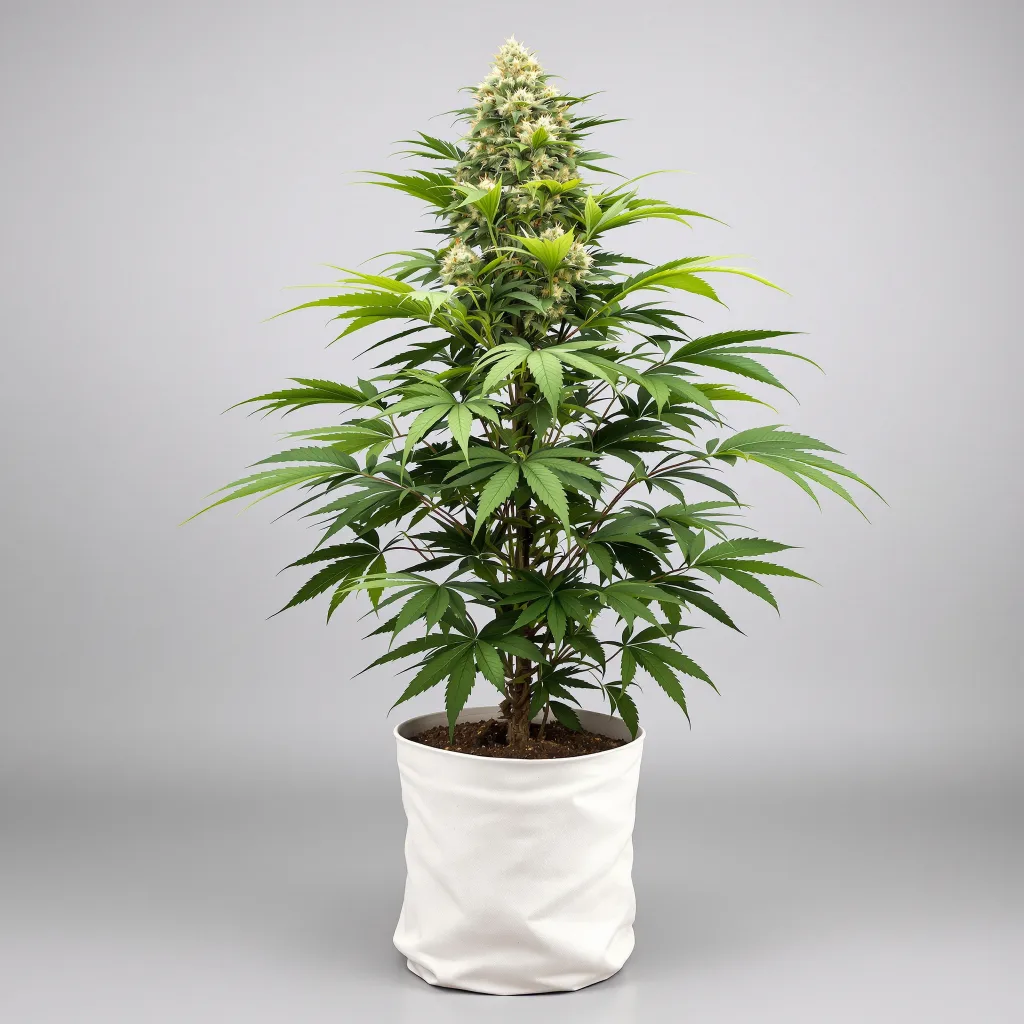 Sour Bubble Cannabisblüte Nahaufnahme mit dichte violett getönte Kelche