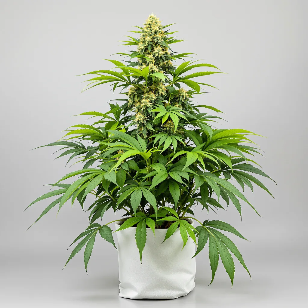 Special Kush #1 Cannabisblüte Nahaufnahme mit dichte violett getönte Kelche