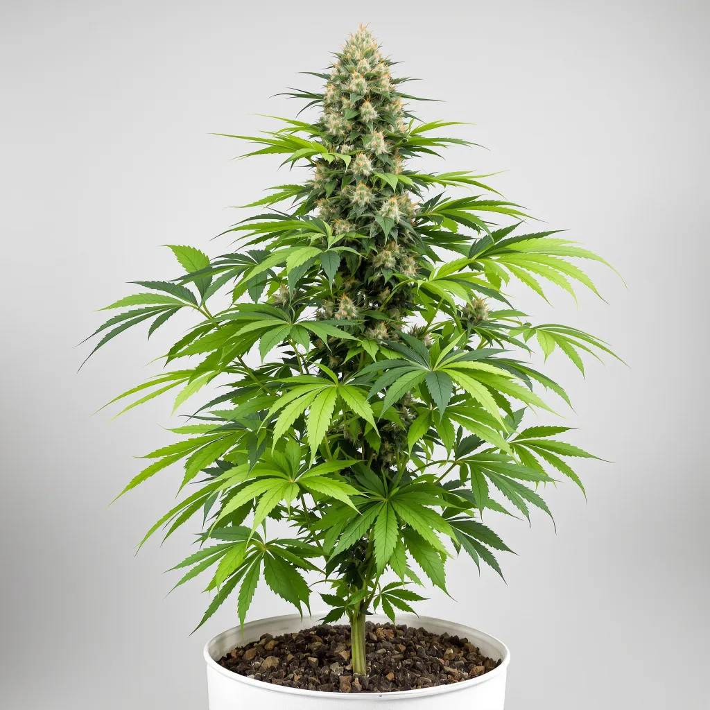Star Killer Cannabisblüte Nahaufnahme mit dichte violett getönte Kelche