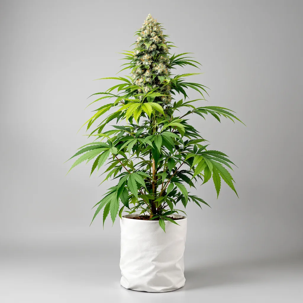 Stephen Hawking Kush CBD Cannabisblüte Nahaufnahme mit helle Blüte mit niedrigem Harzgehalt