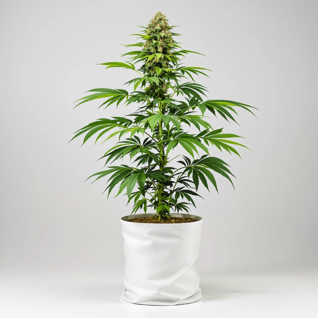 Strawberry Cheesecake Cannabisblüte Nahaufnahme mit dichte violett getönte Kelche