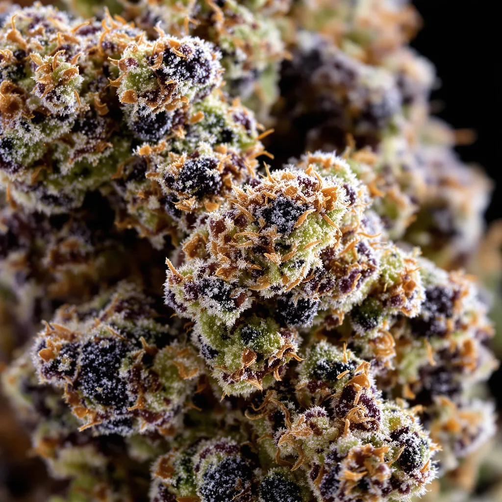 Strawberry Gorilla Cannabispflanze in der Blütephase — 60-100 cm automatisch blühend