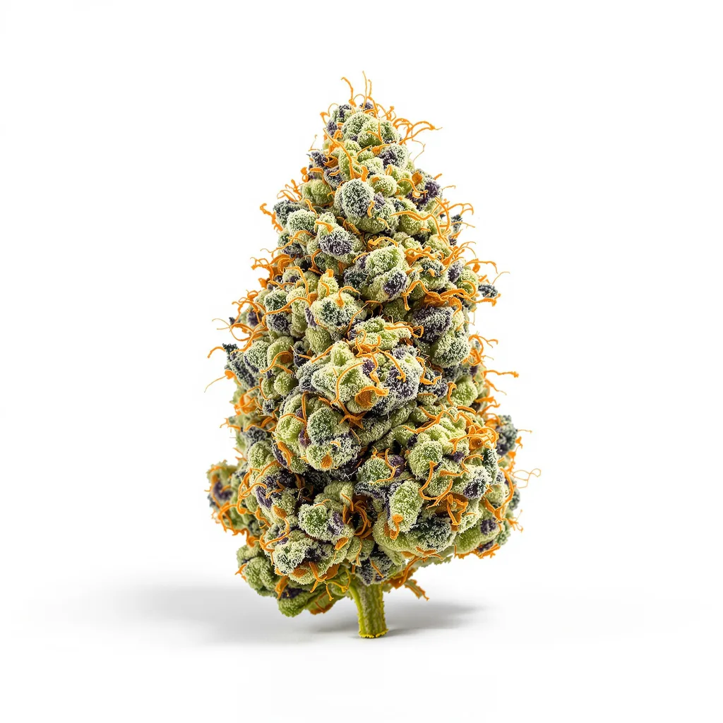 Surprise MFCKR Mixpack 40% Indica / 60% Sativa — Blüte mit sichtbaren Trichomen