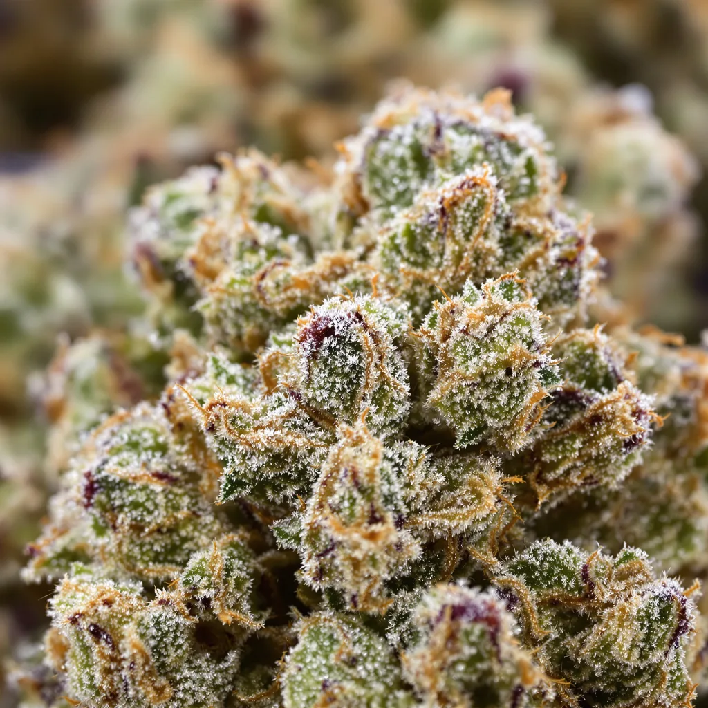 Sweet Nina Cannabispflanze in der Blütephase — 60-100 cm automatisch blühend