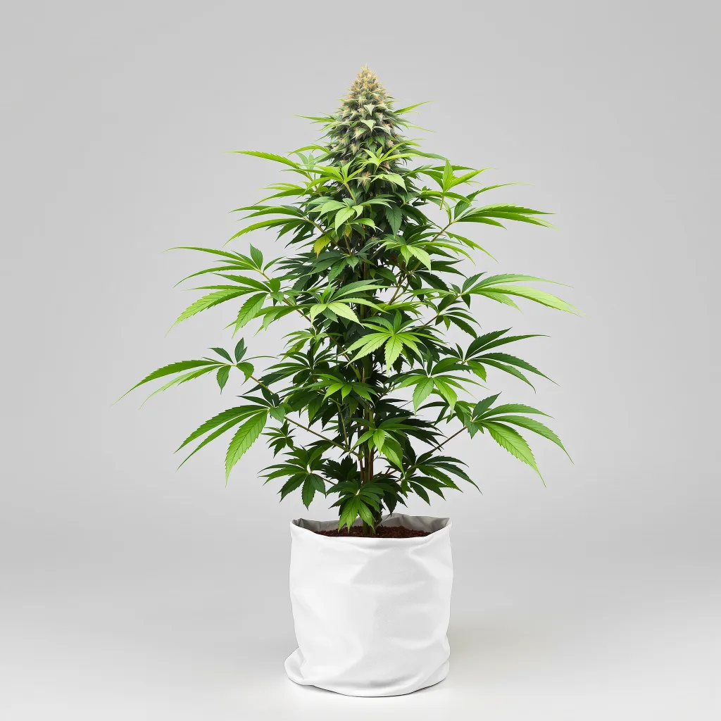 Tahoe Hydro OG Cannabisblüte Nahaufnahme mit dichte violett getönte Kelche