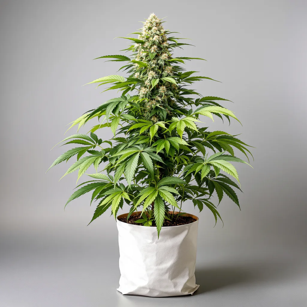 Tigermelon Cannabisblüte Nahaufnahme mit dichte violett getönte Kelche