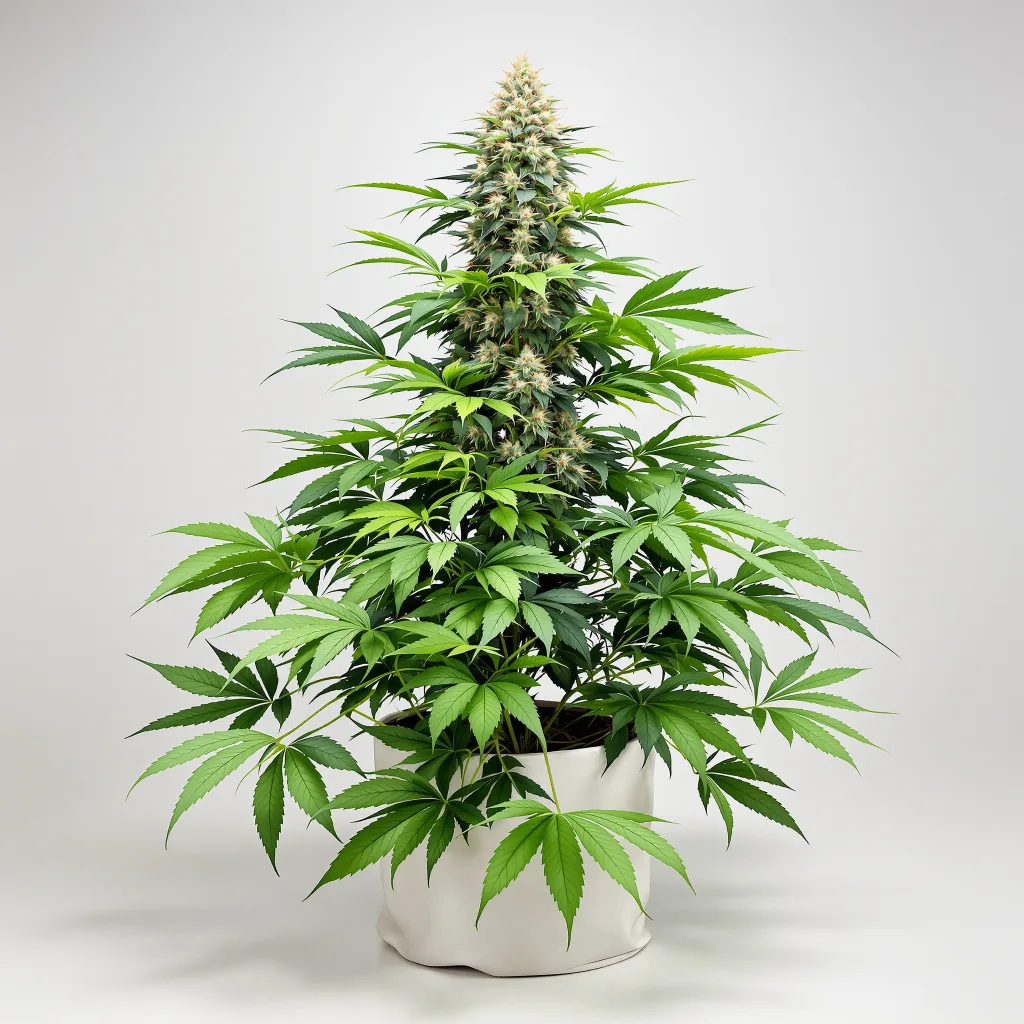 Tora Bora Cannabisblüte Nahaufnahme mit dichte violett getönte Kelche