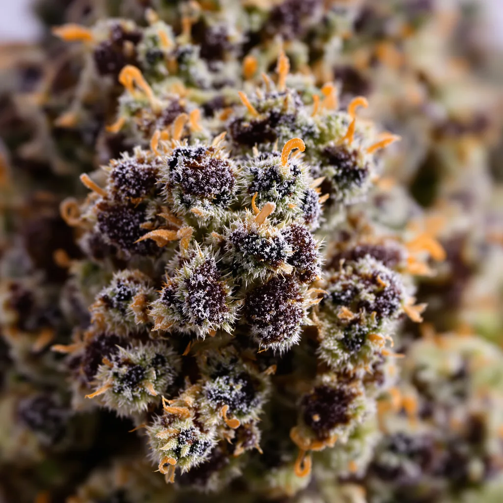 Tropicana Cookies Purple Cannabispflanze in der Blütephase — 90-130 cm feminisiert