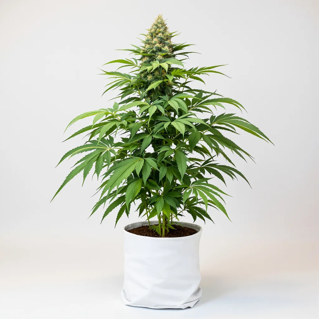 Watermelon Cannabisblüte Nahaufnahme mit dichte violett getönte Kelche