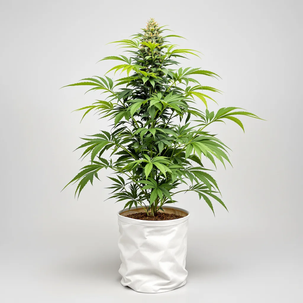 West OG Cannabisblüte Nahaufnahme mit dichte violett getönte Kelche