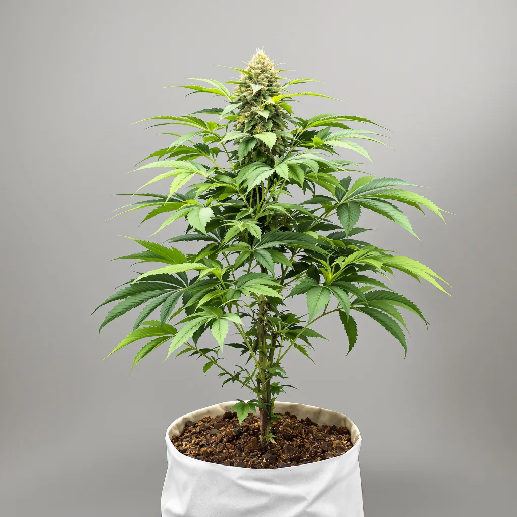 White Rhino Cannabisblüte Nahaufnahme mit dichte violett getönte Kelche