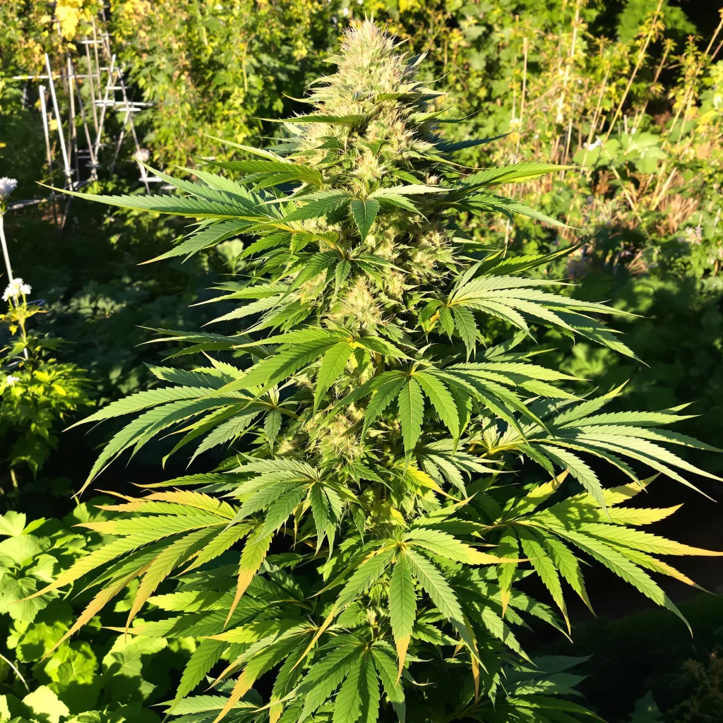 White Runtz 70% Indica / 30% Sativa — Blüte mit sichtbaren Trichomen